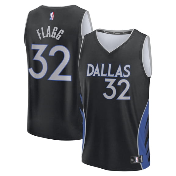 Youth Fanatics Cooper Flagg Black Dallas Mavericks 2025/26 City Edition Fastbreak Jersey