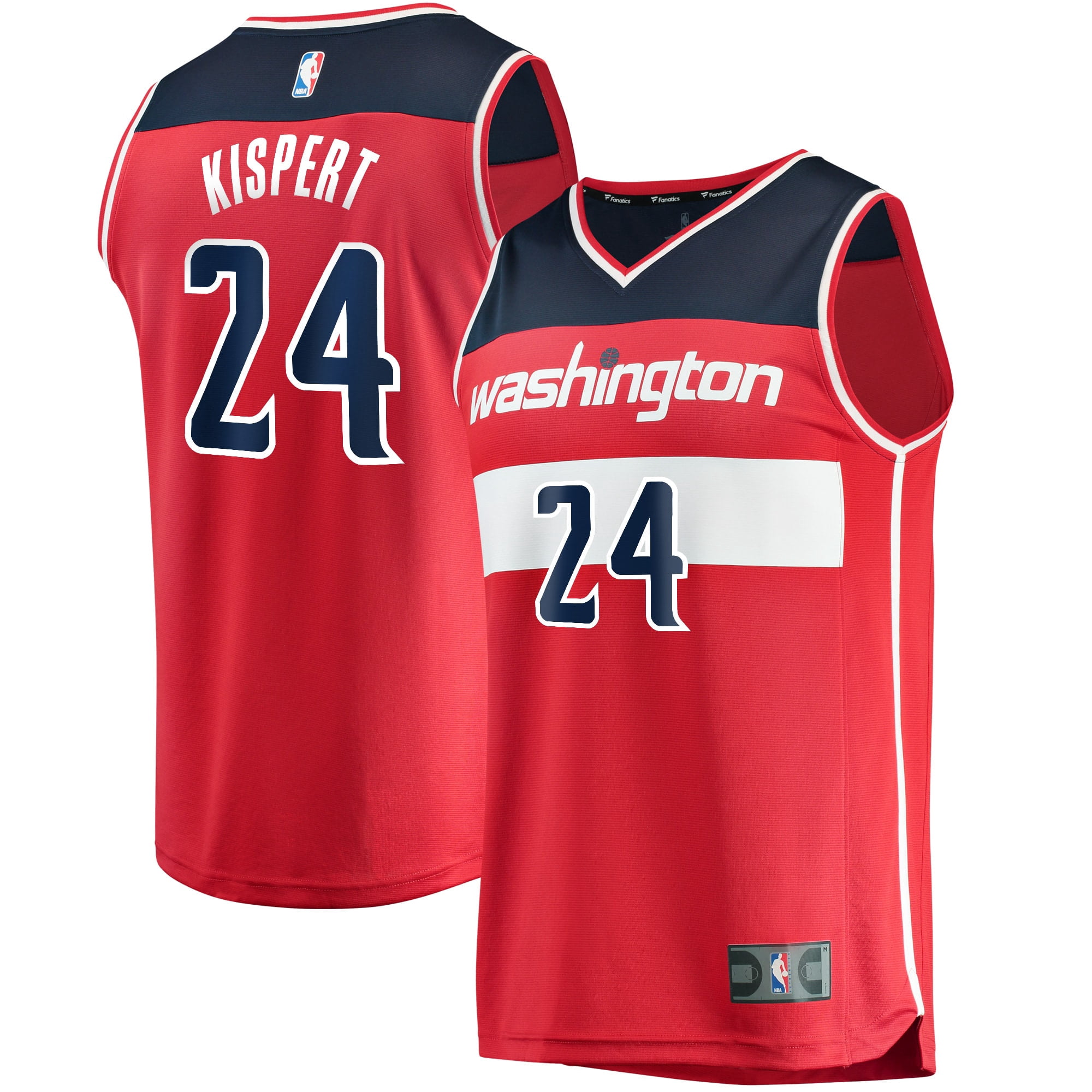 Youth Fanatics Corey Kispert Red Washington Wizards Fast Break Replica ...