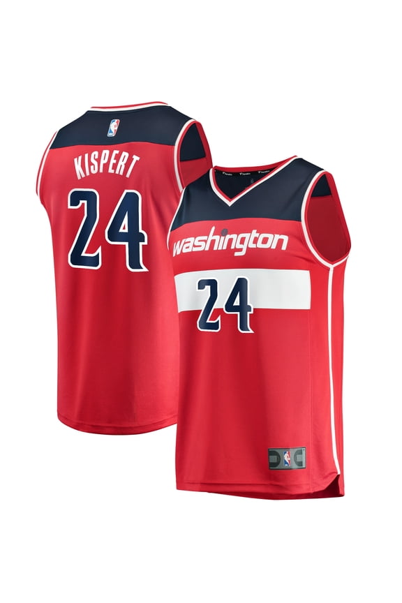 Youth Fanatics Corey Kispert Red Washington Wizards Fast Break Replica Jersey - Icon Edition