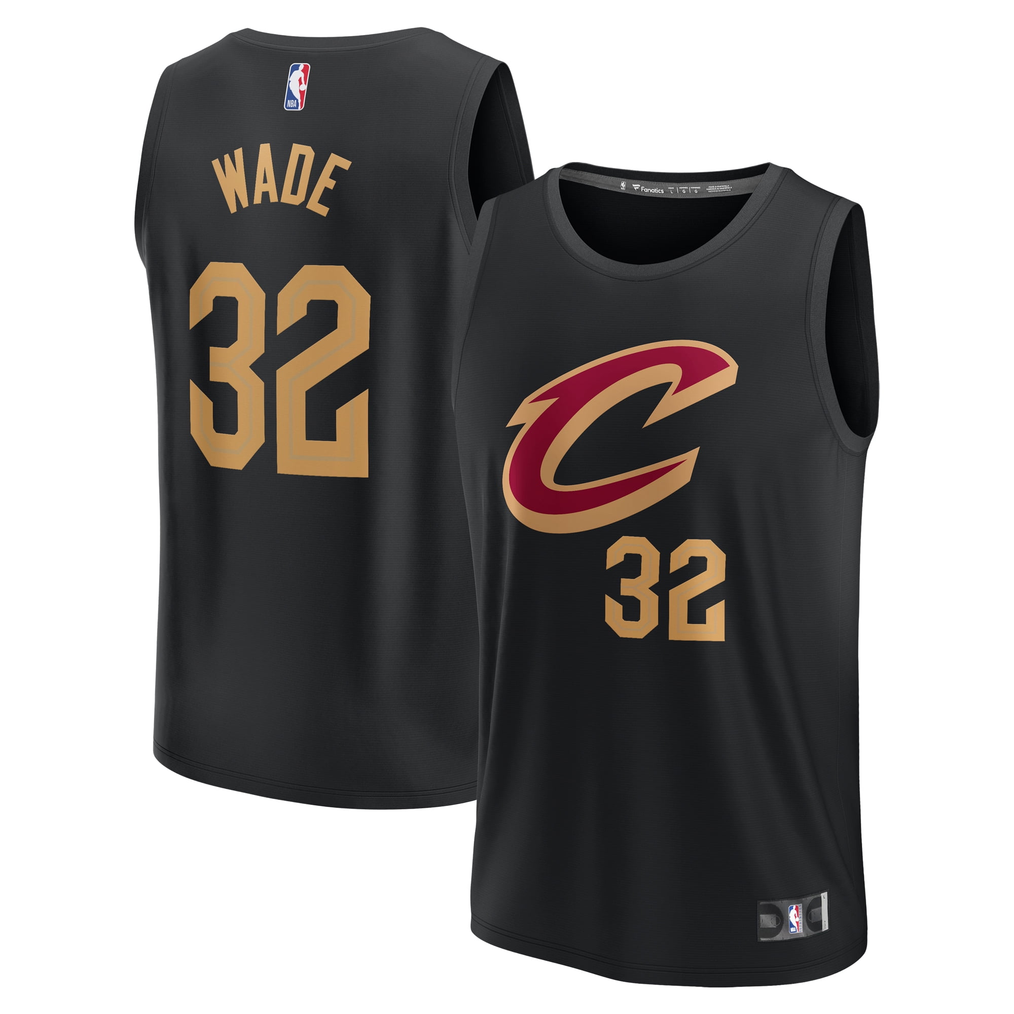 Youth Fanatics Dean Wade Black Cleveland Cavaliers Fast Break