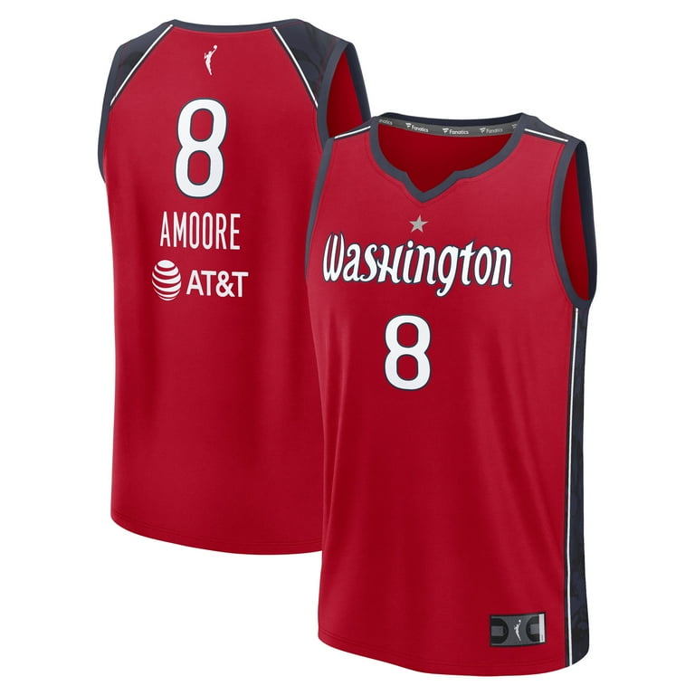 Youth Fanatics Georgia Amoore Red Washington Mystics Explorer
