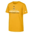 thumbnail image 1 of Youth Fanatics Gold Nashville Predators Authentic Pro Wordmark T-Shirt, 1 of 1