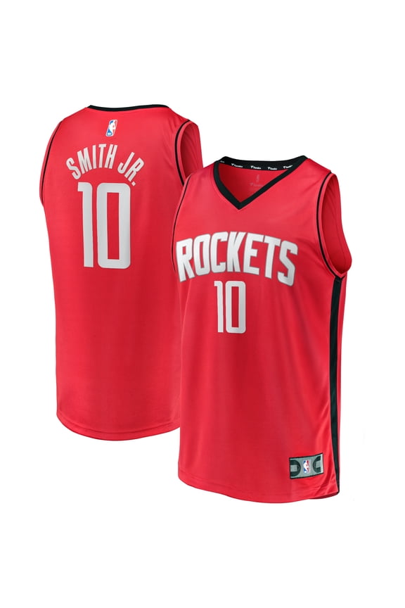 Youth Fanatics Jabari Smith Jr. Red Houston Rockets Fast Break Replica Player Jersey - Icon Edition
