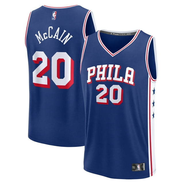 Youth Fanatics Jared McCain Royal Philadelphia 76ers 2024 NBA Draft
