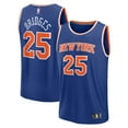 thumbnail image 1 of Youth Fanatics Mikal Bridges Blue New York Knicks Fast Break Replica Player Jersey - Icon Edition, 1 of 3