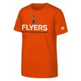 thumbnail image 1 of Youth Fanatics Orange Philadelphia Flyers Authentic Pro Wordmark T-Shirt, 1 of 1