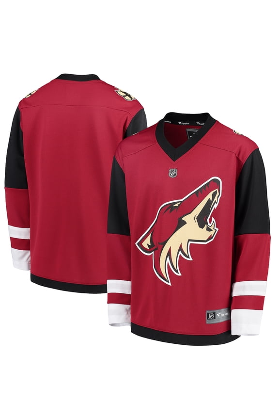 Youth Fanatics Red Arizona Coyotes Home Replica Blank Jersey