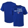 thumbnail image 1 of Youth Fanatics  Royal Toronto Blue Jays 2023 Postseason Locker Room T-Shirt, 1 of 3