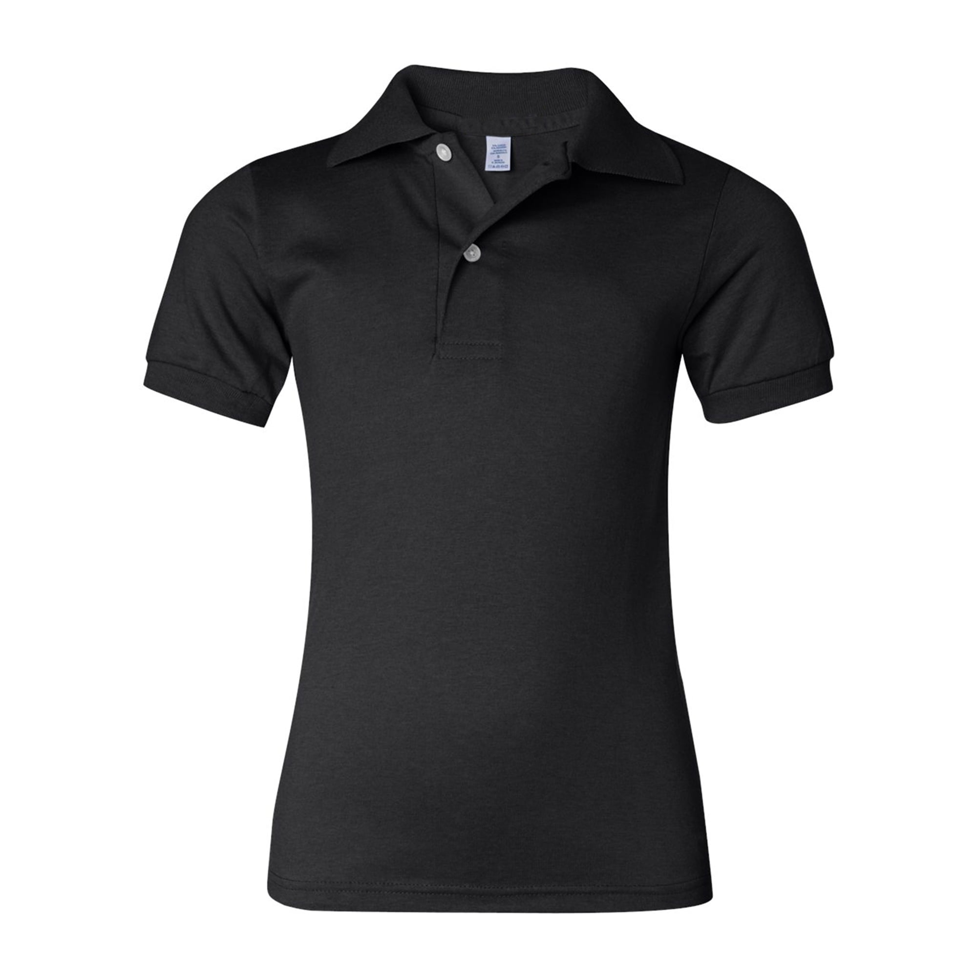 Youth Fashionable Polo Tee Unisex Polo T Shirt 3 8 Oz 50 50 Cotton