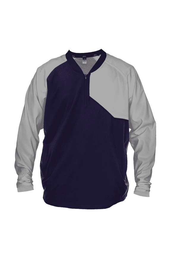 3JLS21Y Baseball Batter Jacket - Navy Gray