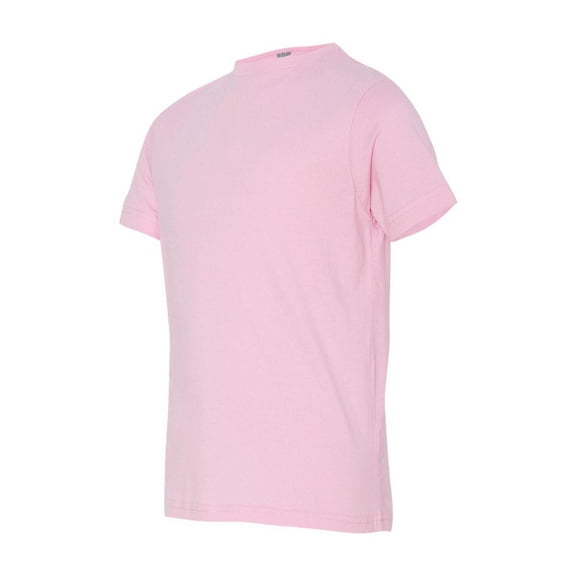 Youth Fine Jersey T-Shirt - PINK - XL