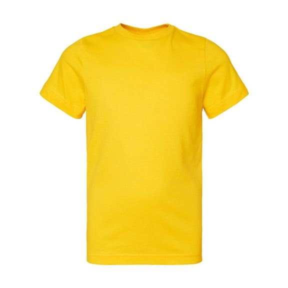Youth Fine Jersey T-Shirt YELLOW S