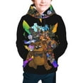 thumbnail image 1 of Youth Five Nights At Freddy'S Hoodies 3D Print Pullover Hooded Sweatshirt With Pocket For Boys Girls Teen Large, 1 of 8