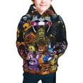thumbnail image 1 of Youth Five Nights At Freddy'S Hoodies 3D Print Pullover Hooded Sweatshirt With Pocket For Boys Girls Teen Medium, 1 of 8