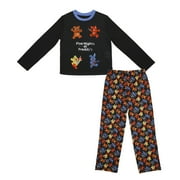 Youth Five Nights at Freddys 2-Piece Sleepwear Set with Long-Sleeve Shirt and Pajama Sleep Pants- Medium