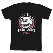 Youth Five Nights at Freddys Short-Sleeve T-Shirt- Medium