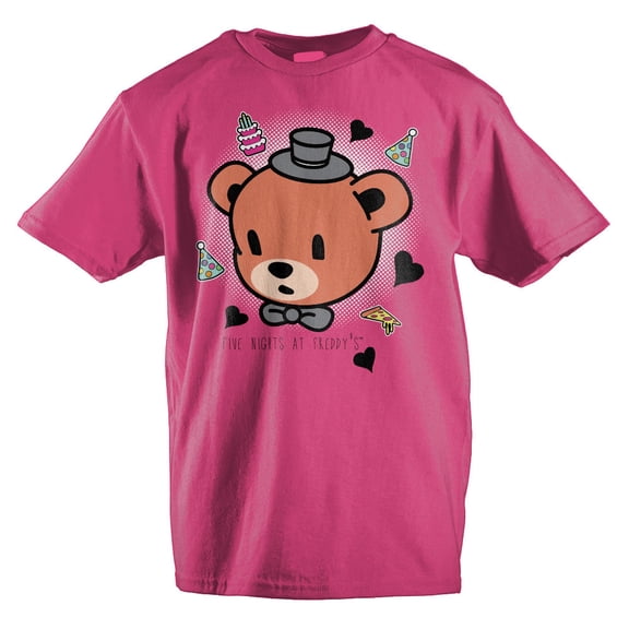 Youth Five Nights at Freddy's Short-Sleeve T-Shirt- Medium