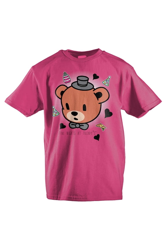 Youth Five Nights at Freddy's Short-Sleeve T-Shirt- Small