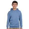 thumbnail image 1 of Youth Fleece Pullover Hoodies - 996Y - Large - Light Blue, 1 of 2