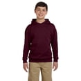 thumbnail image 1 of Youth Fleece Pullover Hoodies - 996Y - Large - Maroon, 1 of 2