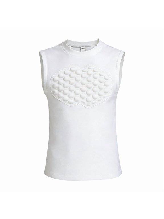 Youth Football Chest Protector Vest Chest Rib Hip Protector For Sports Safety