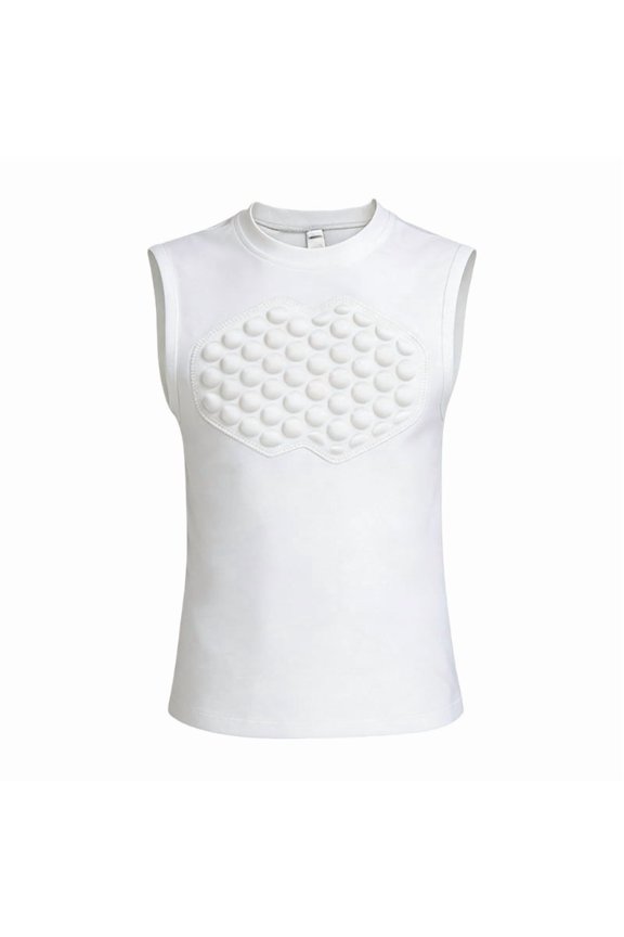 Youth Football Chest Protector Vest Chest Rib Hip Protector For Sports Safety