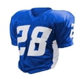 thumbnail image 1 of Youth Football Game Jersey, Royal & White - Medium, 1 of 1