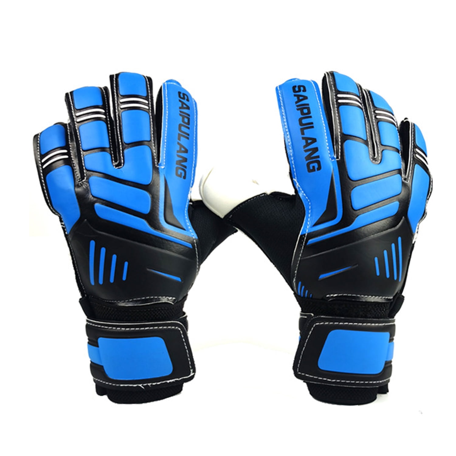 Youth Football Gloves Kids Silicone High Grip Receiver Gloves for Training Game,Professional Finger Guard Anti-skid Football Gloves for Adult and Kids