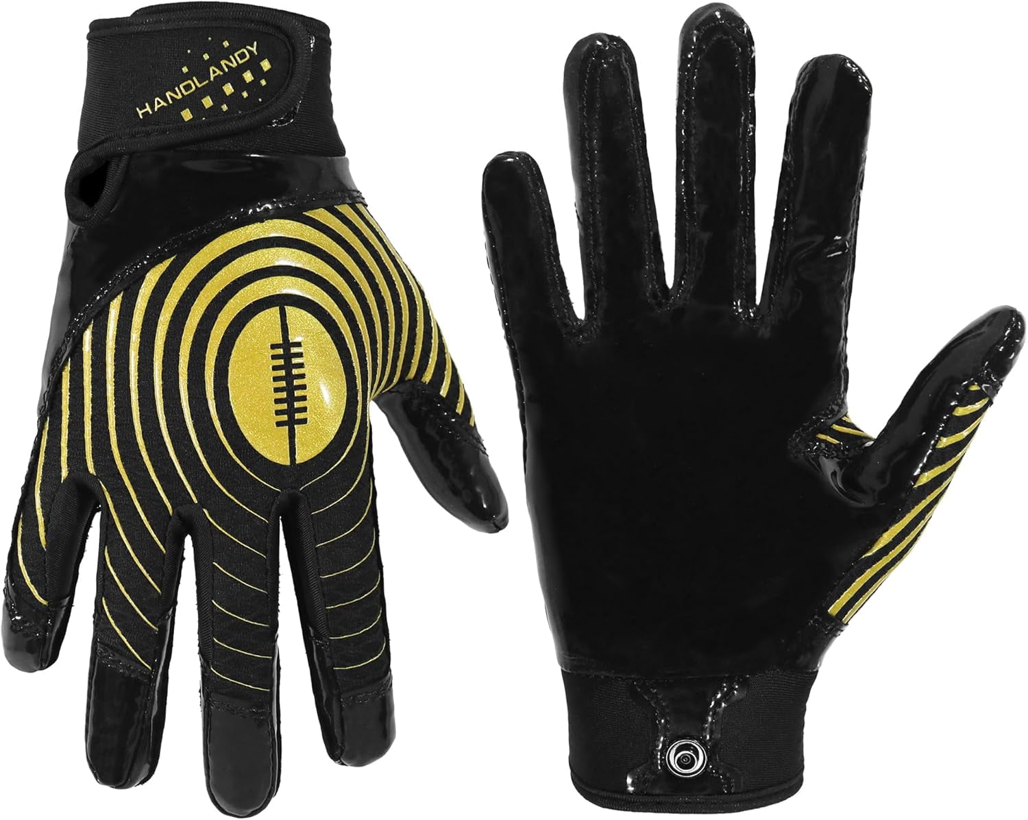 Youth Football Gloves, Kids Sticky Receiver Gloves,Super Grip Football Glove Best Gift for Boys,Girls