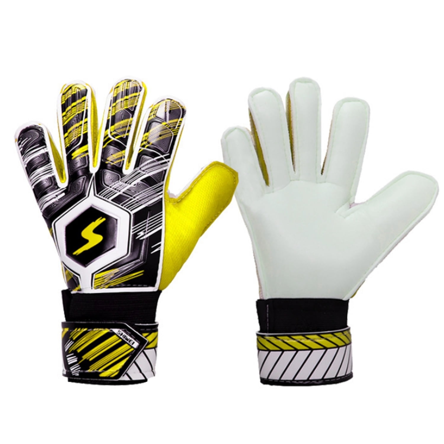 Youth Football Gloves, Sticky Wide Grip Receiver Gloves for Kids & Adult