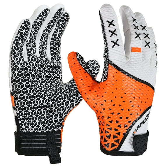 Youth Football Gloves Wide Receiver Gloves Kids Flag Football Gloves Receiving Gloves Best Gifts for Boys Girls