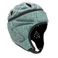 thumbnail image 1 of Youth Football Helmet, Yigetop Adult Baseball Cap Football Cap Multi Color Soft Anti Collision Football Goalkeeper Head Cap Adult Sports Anti Collision Cap Football Helmets Sky Blue One Size, 1 of 8