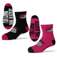 thumbnail image 1 of Youth For Bare Feet Portland Trail Blazers Two-Pack Quarter-Length Team Socks, 1 of 1