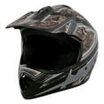 thumbnail interactive-video image 1 of Youth Frenzy Mossy Oak Camo Mx off-road Motocross, ATV, Dirt Bike Helmet, Dot Approved - Medium, 1 of 12