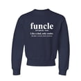 thumbnail image 1 of Youth Funcle Funny Uncle Crewneck Sweatshirt, 1 of 1