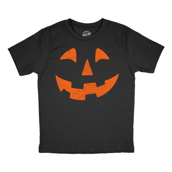 Youth Funny T Shirts Giant Jack O Lantern Sarcastic Halloween Graphic Novelty Tee For Kids