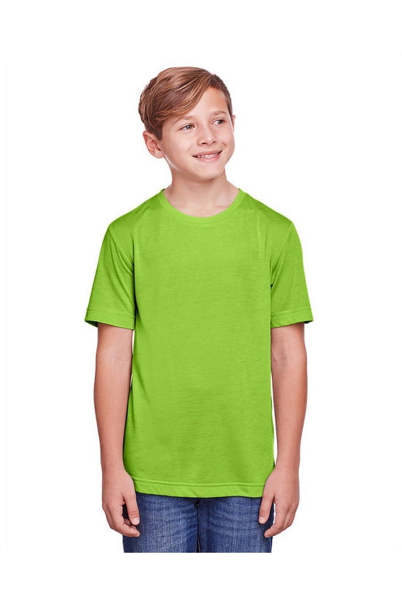 Youth Fusion ChromaSoft Performance T-Shirt ACID GREEN XS