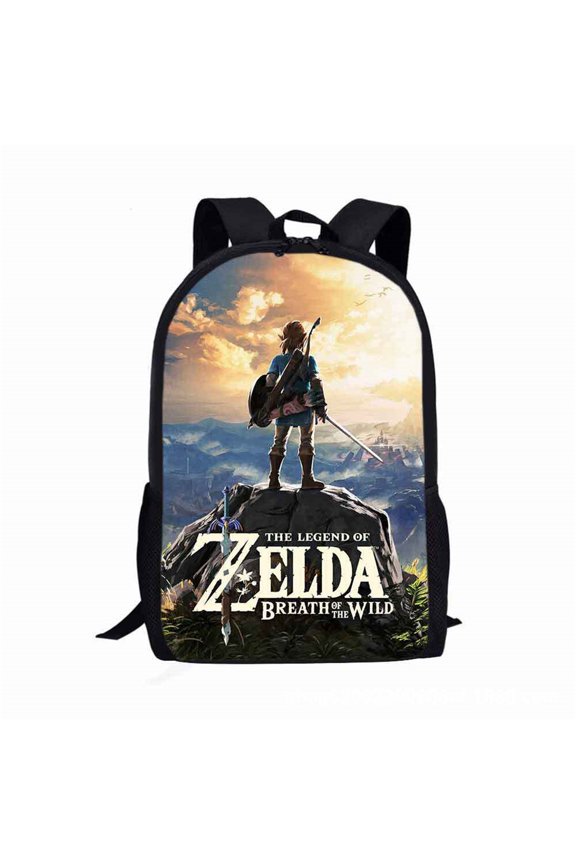 Youth Game Graphic Backpack Waterproof Travel Daypack Casual Rucksack Student Bookbag for School