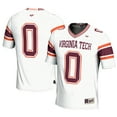 thumbnail image 1 of Youth GameDay Greats #0 White Virginia Tech Hokies Football Jersey, 1 of 4