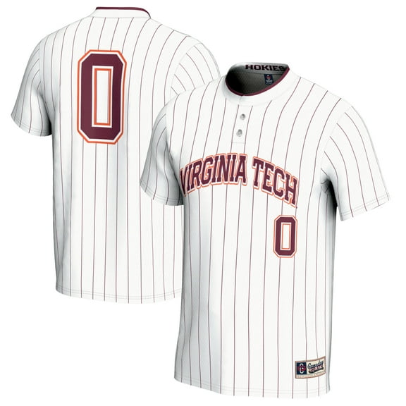 Youth GameDay Greats #0 White Virginia Tech Hokies Softball Fashion Jersey