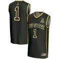 thumbnail image 1 of Youth GameDay Greats #1 Black Appalachian State Mountaineers Lightweight Basketball Jersey, 1 of 4