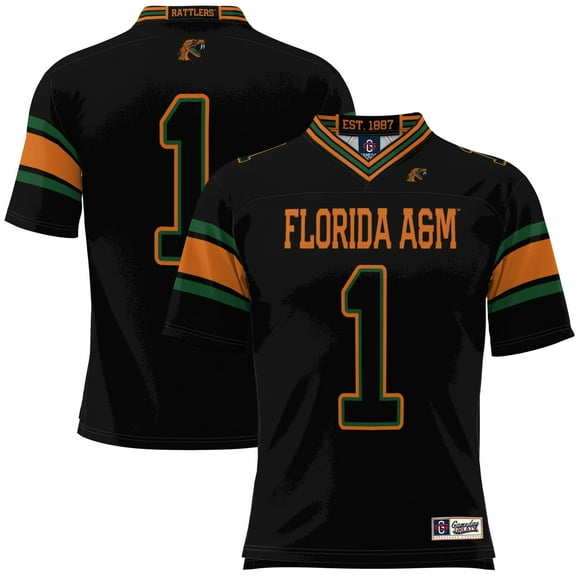 Youth GameDay Greats #1 Black Florida A&M Rattlers Football Jersey