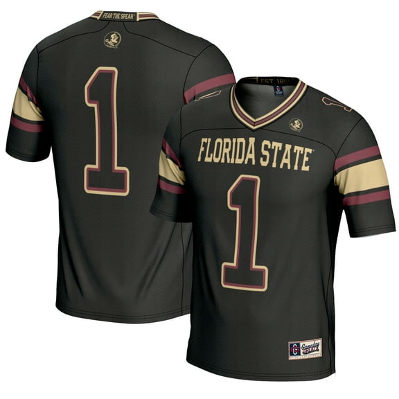 Youth GameDay Greats #1 Black Florida State Seminoles Endzone Football Jersey