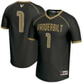 thumbnail image 1 of Youth GameDay Greats #1 Black Vanderbilt Commodores Lightweight Lacrosse Jersey, 1 of 4