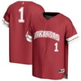 thumbnail image 1 of Unisex GameDay Greats #1 Cardinal Arkansas Razorbacks Lightweight Collegiate Baseball Fashion Jersey, 1 of 4