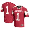 thumbnail image 1 of Youth GameDay Greats #1 Crimson Oklahoma Sooners Football Jersey, 1 of 4