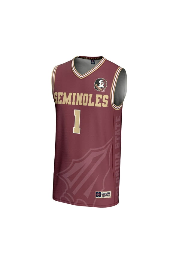 Youth GameDay Greats #1 Garnet Florida State Seminoles Lightweight Icon Print Basketball Jersey