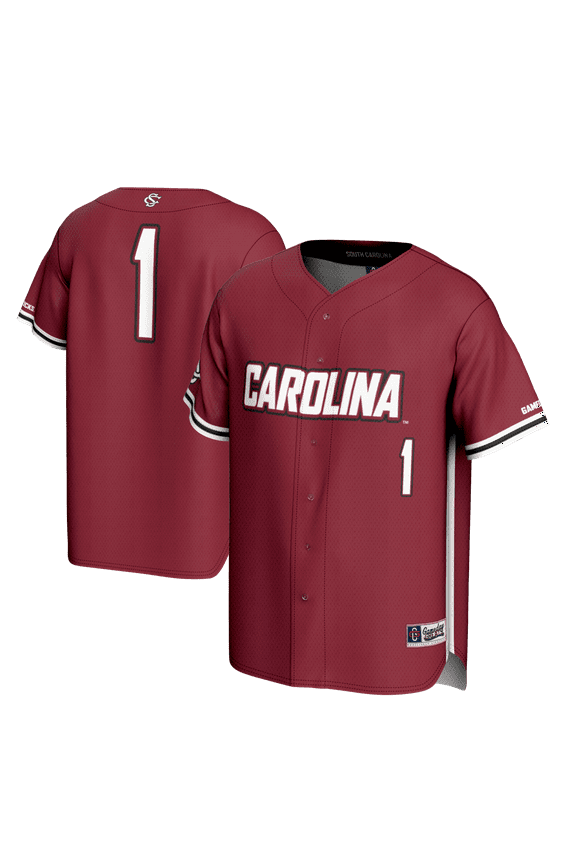 Youth GameDay Greats #1 Garnet South Carolina Gamecocks Lightweight Baseball Fashion Jersey
