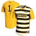 thumbnail image 1 of Youth GameDay Greats #1 Gold Missouri Tigers Lightweight Soccer Fashion Jersey, 1 of 3