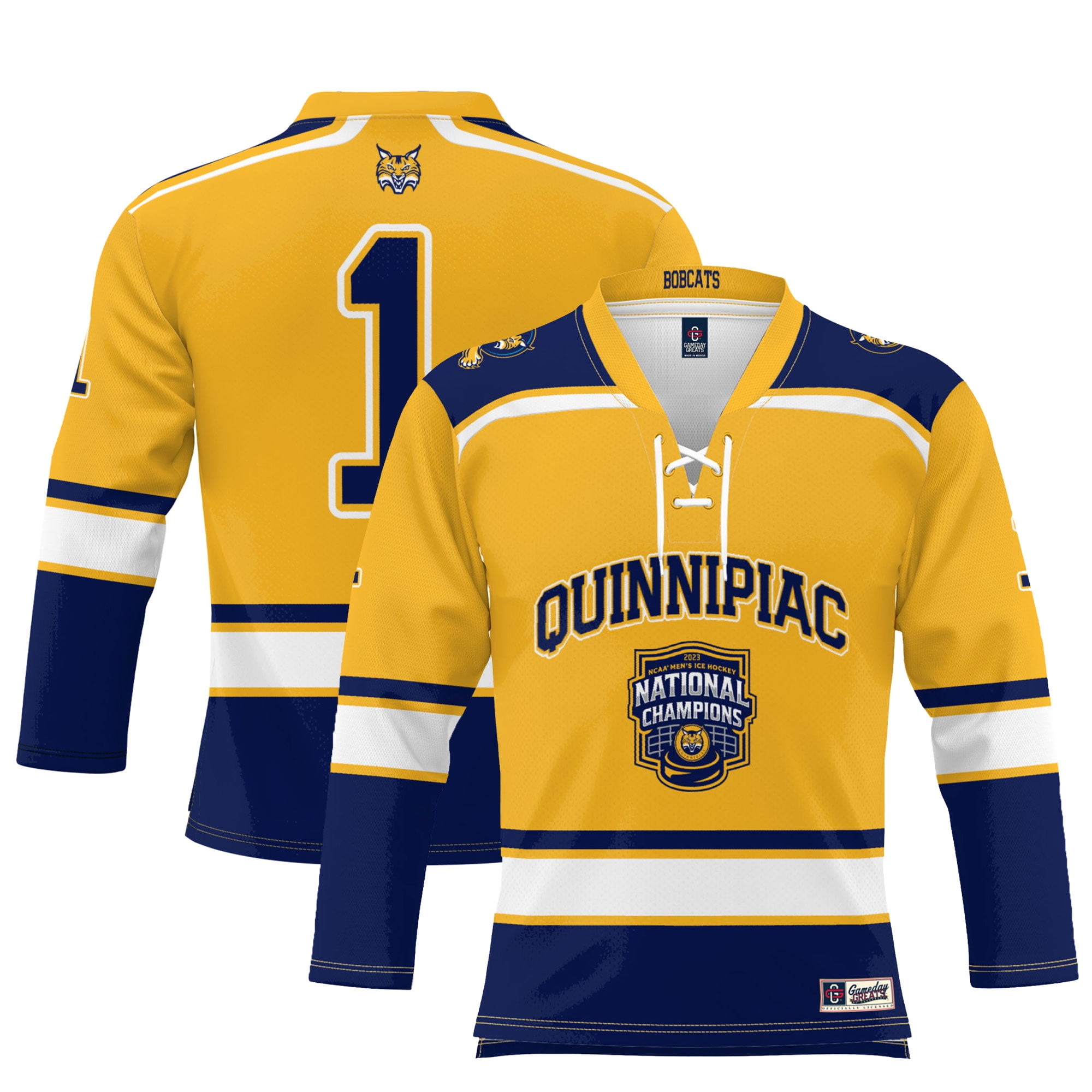 Quinnipiac hockey sweatshirt hotsell